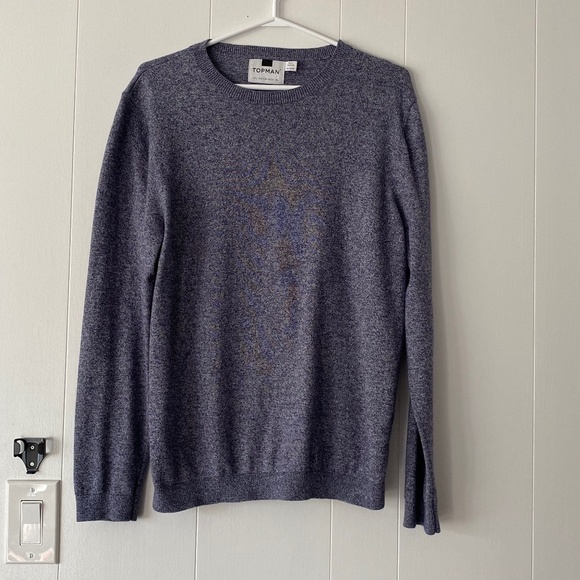 TOPMEN crew neck pullover sweater size L - Picture 1 of 8